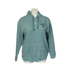 Pacific & Co Women's Teal Hoodie Sweater